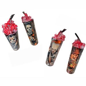 Horror Movie 20oz slim Tumbler reusable cups